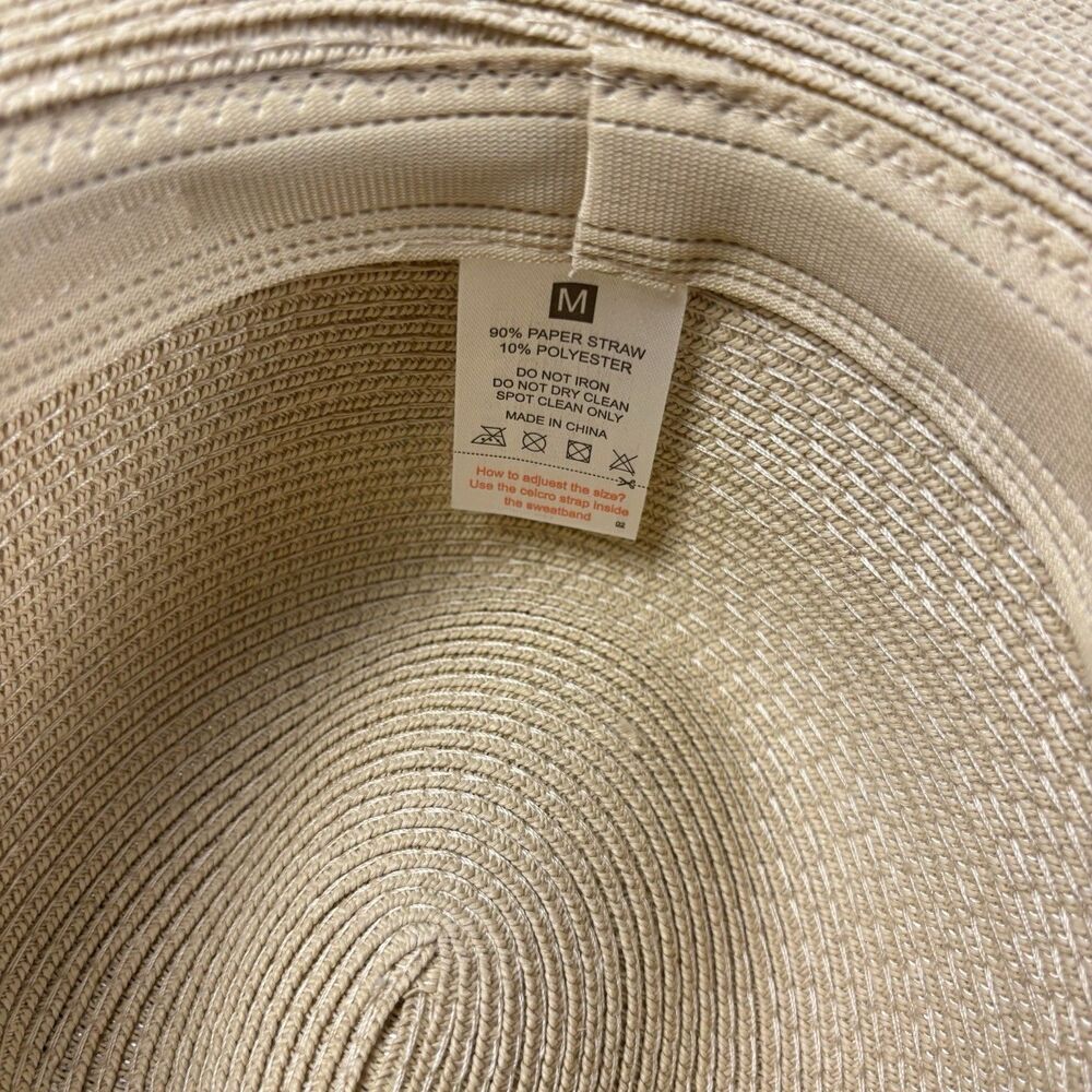 Fashion Paper Straw Summer Sun Hat - Unisex Men & Women - Furtalk - Lot of 2 - Picture 6 of 9